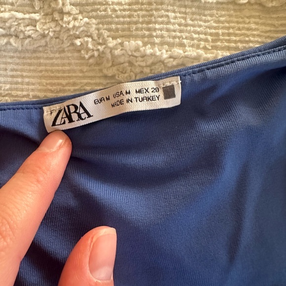 Zara square neck bodysuit - Picture 2 of 2